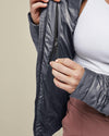 Aura Women’s Heated Jacket | Grey - Kelvin Coats