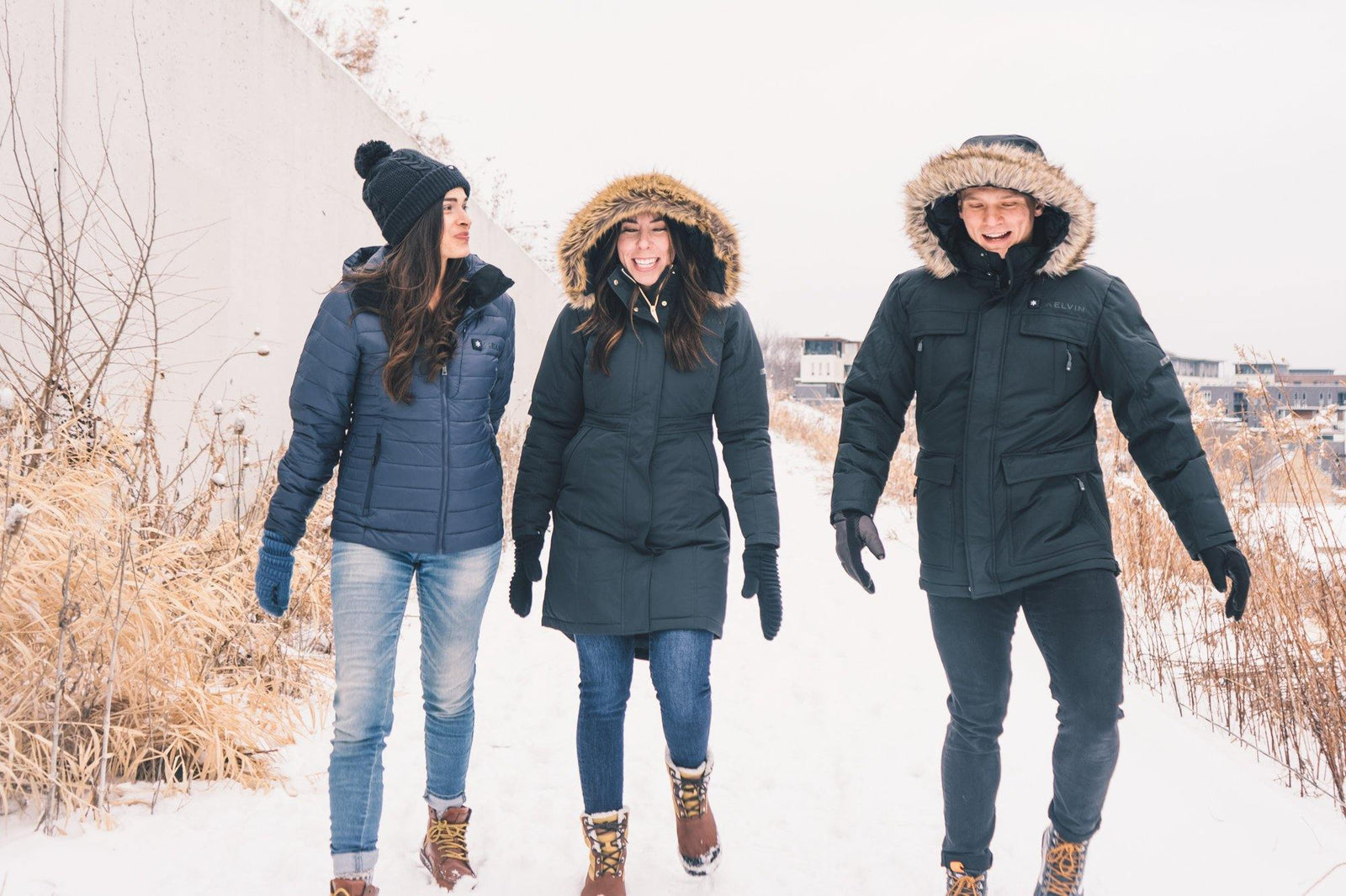 Best Coat for Walking in the Winter - Kelvin Coats