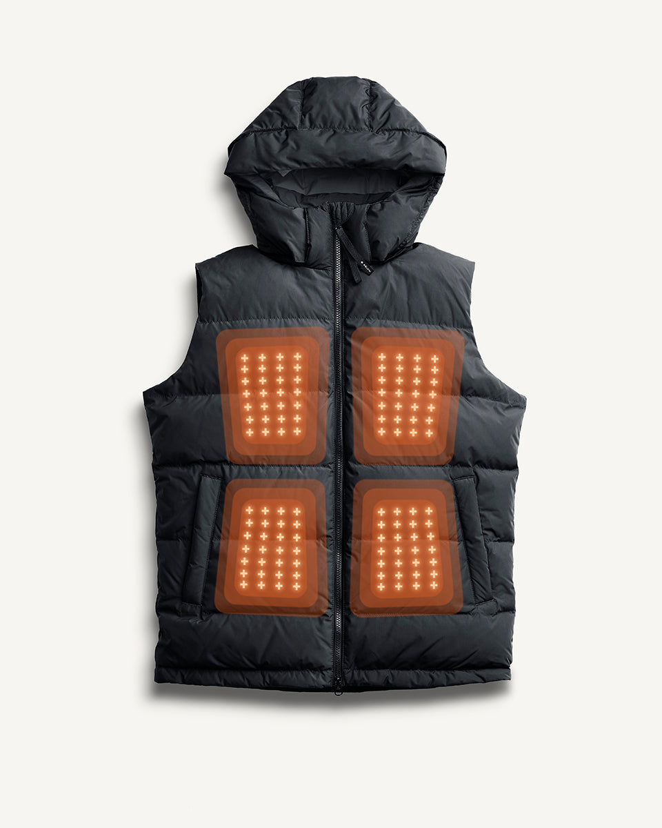 Apollo Men’s Heated Vest Black