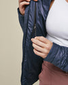Aura Women’s Heated Jacket | Blue - Kelvin Coats
