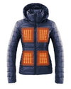 Kelvin Coats Heated Jacket Aura Women's Heated Jacket | Space Blue